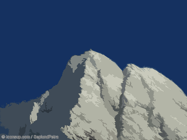 Illustration: Wandereindrücke I (digital bearbeitet) 17