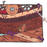 Cartoon: Quatschkopp 1