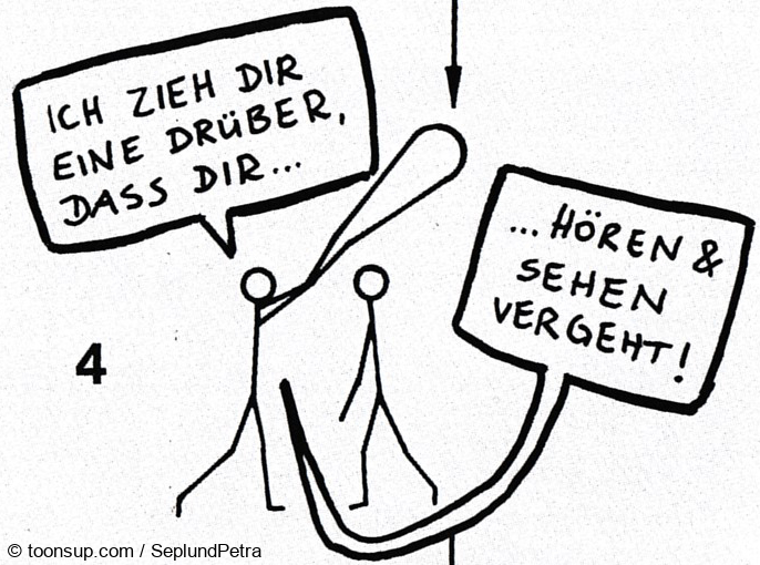 Cartoon: Aus einem Sportlehrbuch... 1