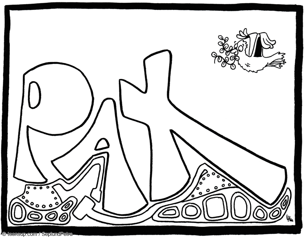 Illustration: Zeichnen für den Frieden 5