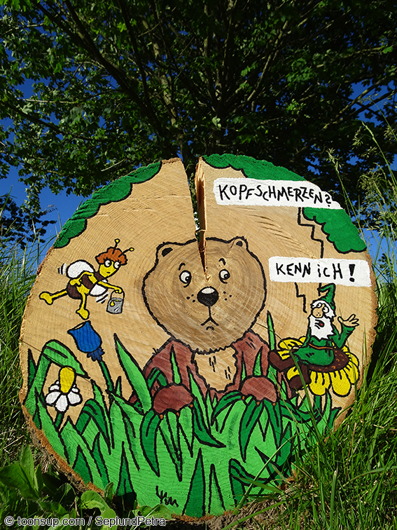 Cartoon: Spalt C 1