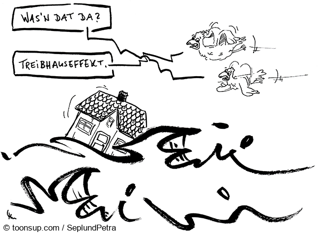 Cartoon: Erderwärmung 1