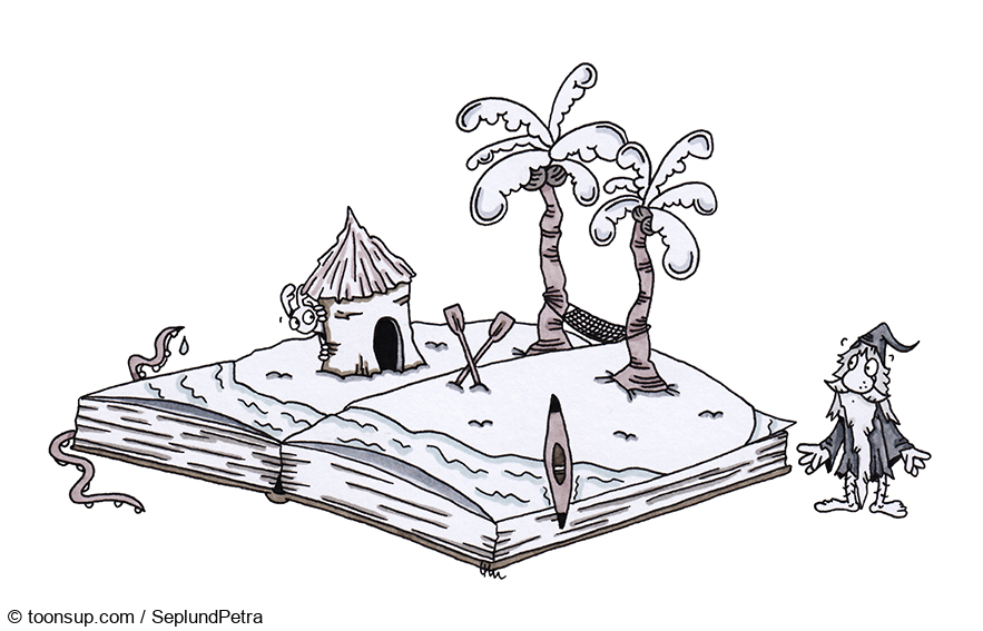Illustration: Aus einem Buch 1