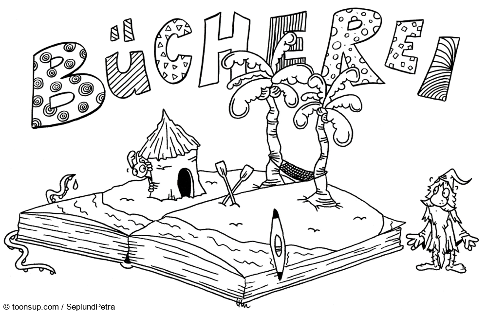 Illustration: Ausmalbilder 4