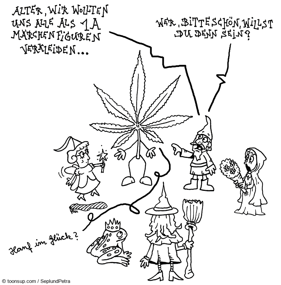 Cartoon: Ein paar Pflanzen 1