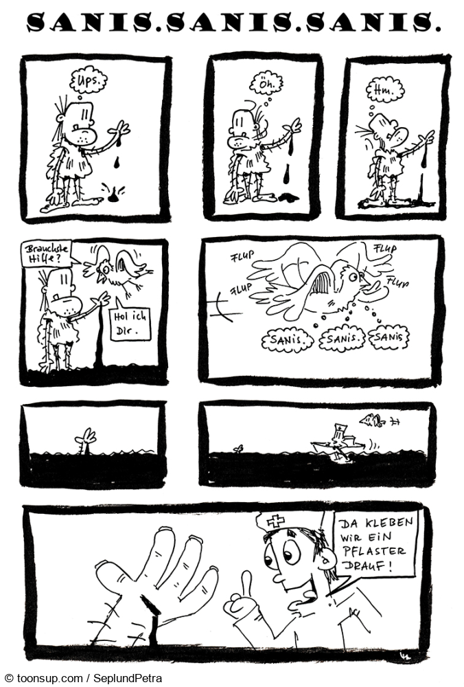 Comic: Sanitäter gesucht 1