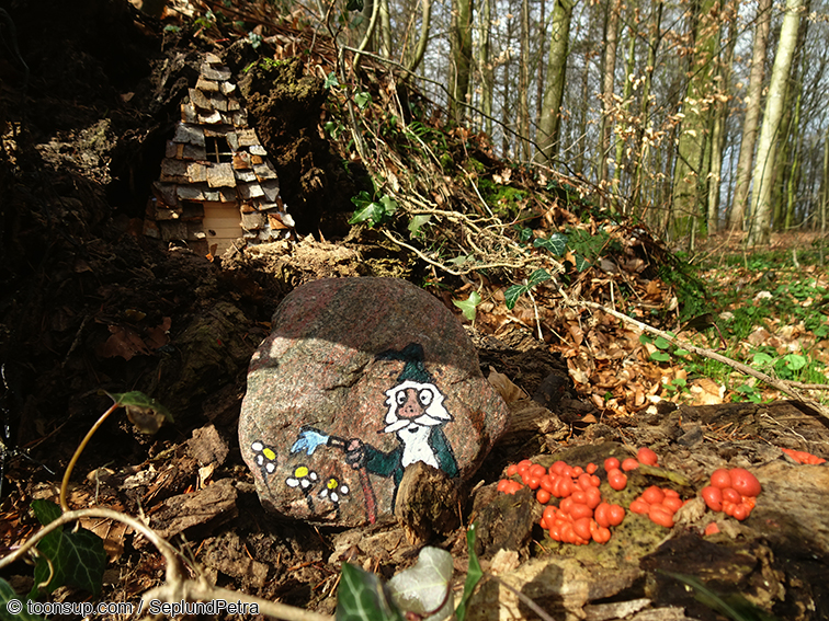 Illustration: Dialoge im Wald 6