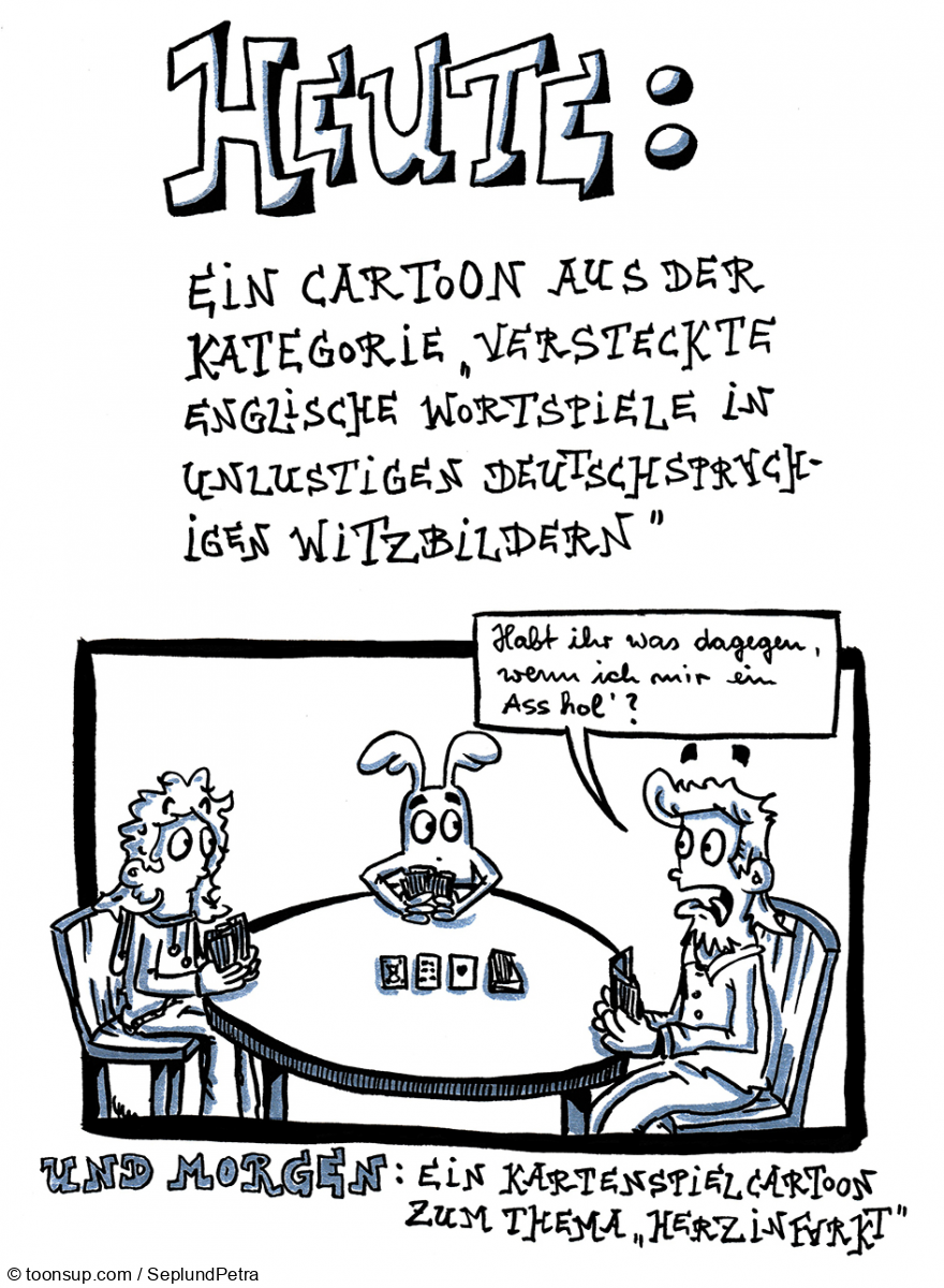 Cartoon: Verstecktes Wortspiel 1