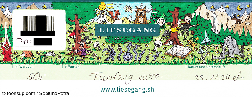 Illustration: Buchgutschein 2