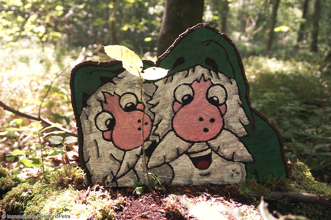 Illustration: Endlich trocken! 6