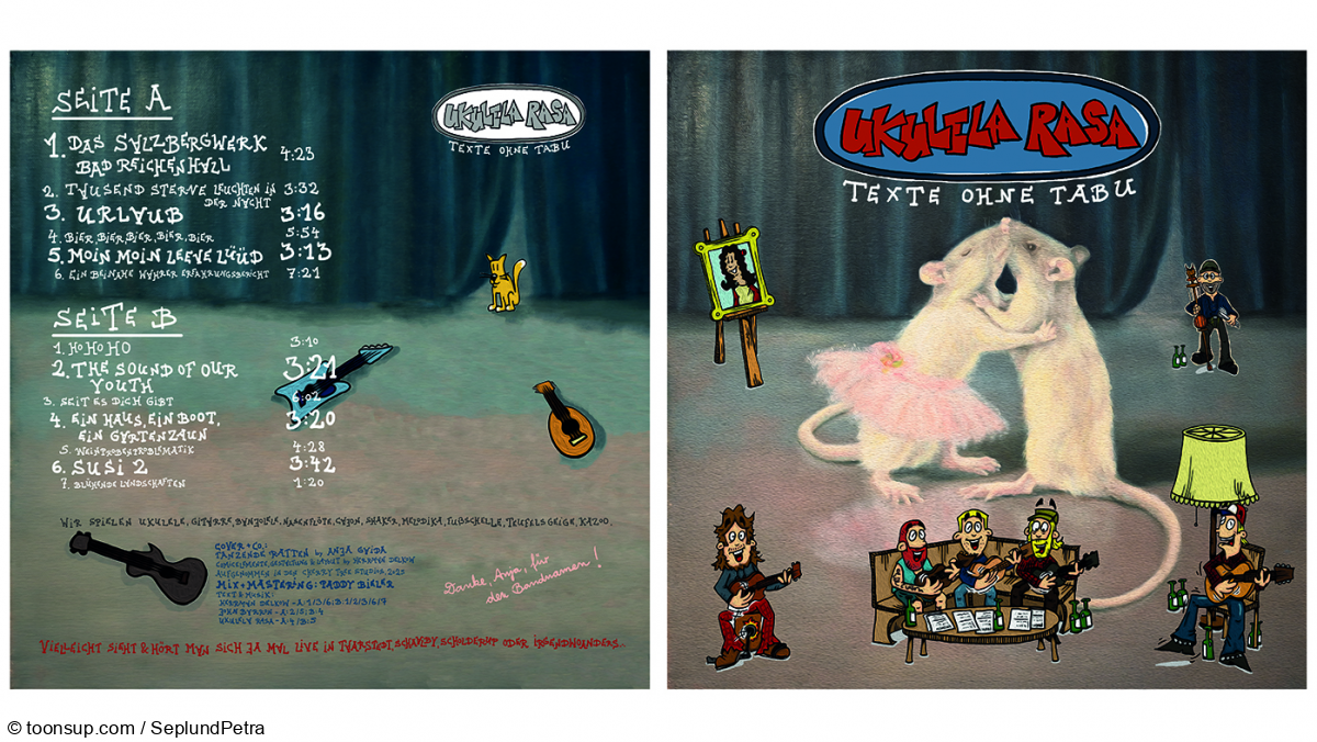 Cartoon: Plattencover 1