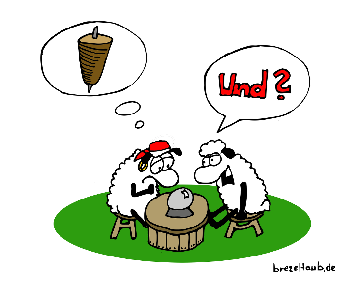 Cartoon: Kristallkugel - Hellseherei mit Tücken 1
