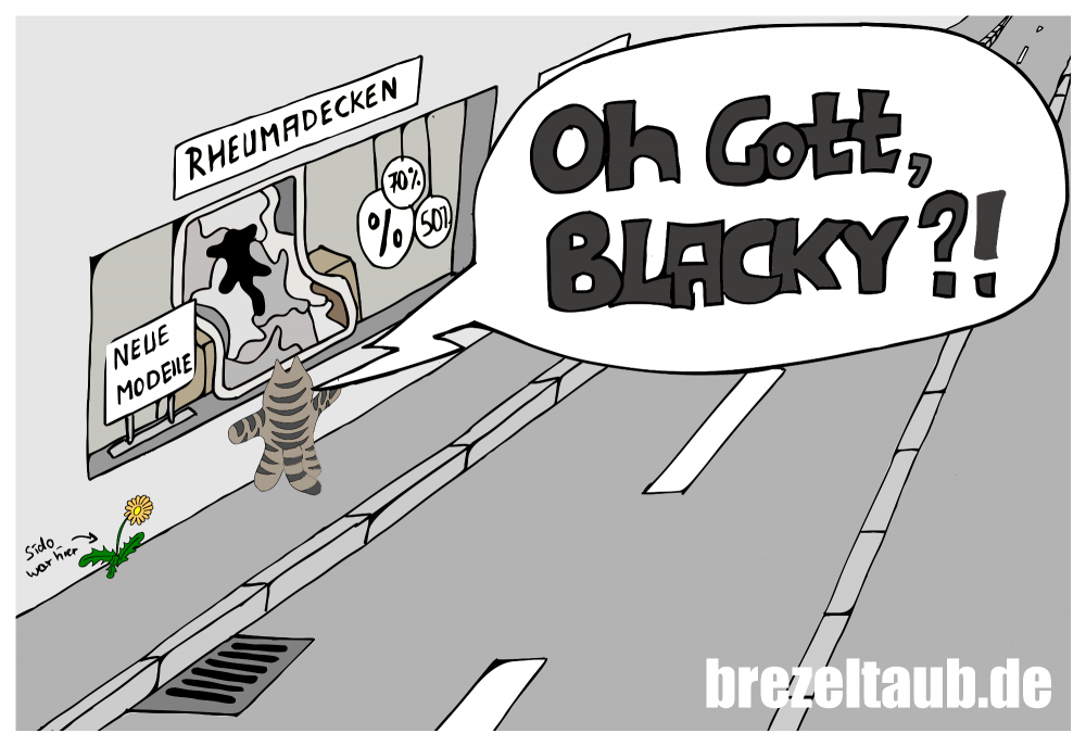 Cartoon: Rheumadecke 1