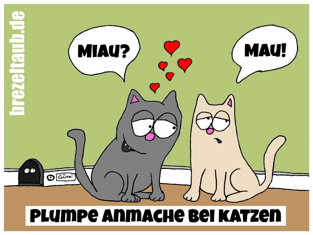 Cartoon: Plumpe Anmache 1