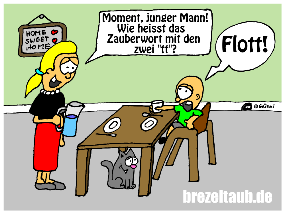 Cartoon: Zauberwort 1
