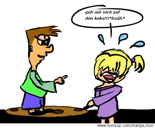 Cartoon: geh mir nicht auf den keks! 1