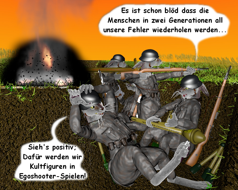 Caricature: Feldhase2 1
