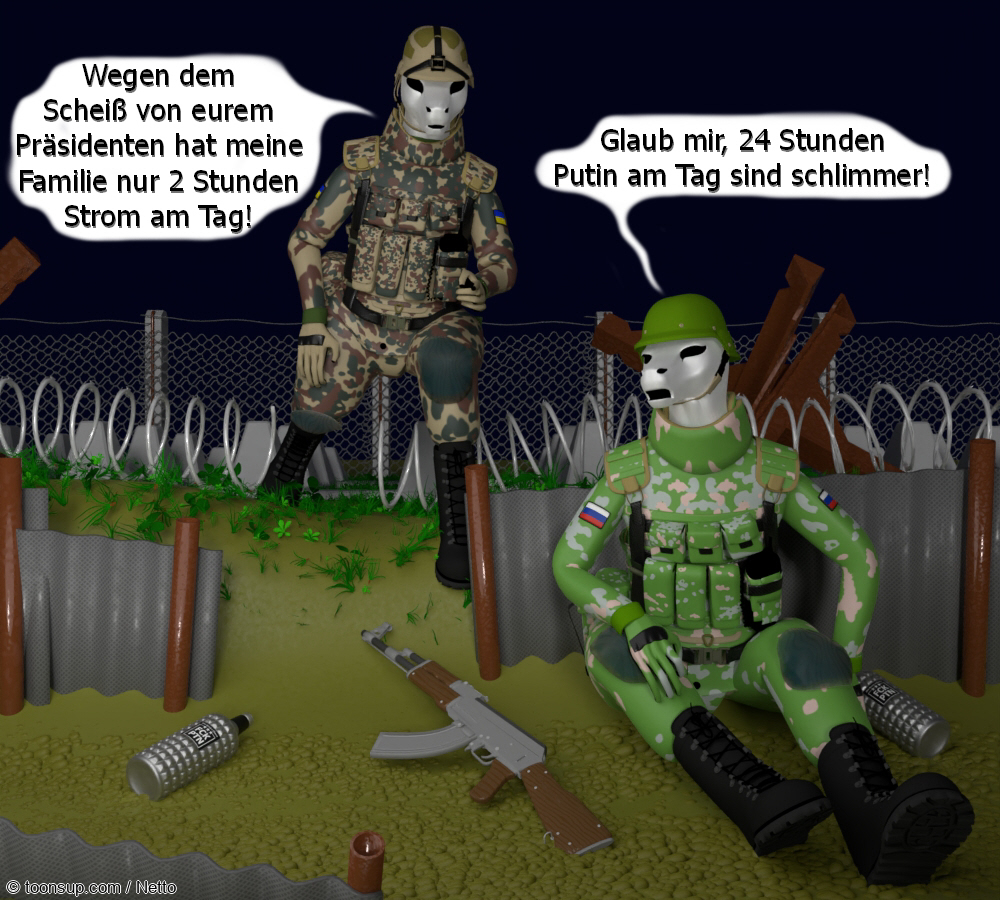 Karrikatur: 24 Stunden 1