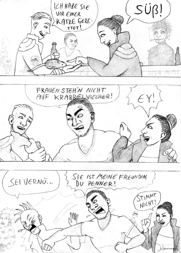 Comic: Die starke Agostina - Teil 1 - Mitgefühl 2
