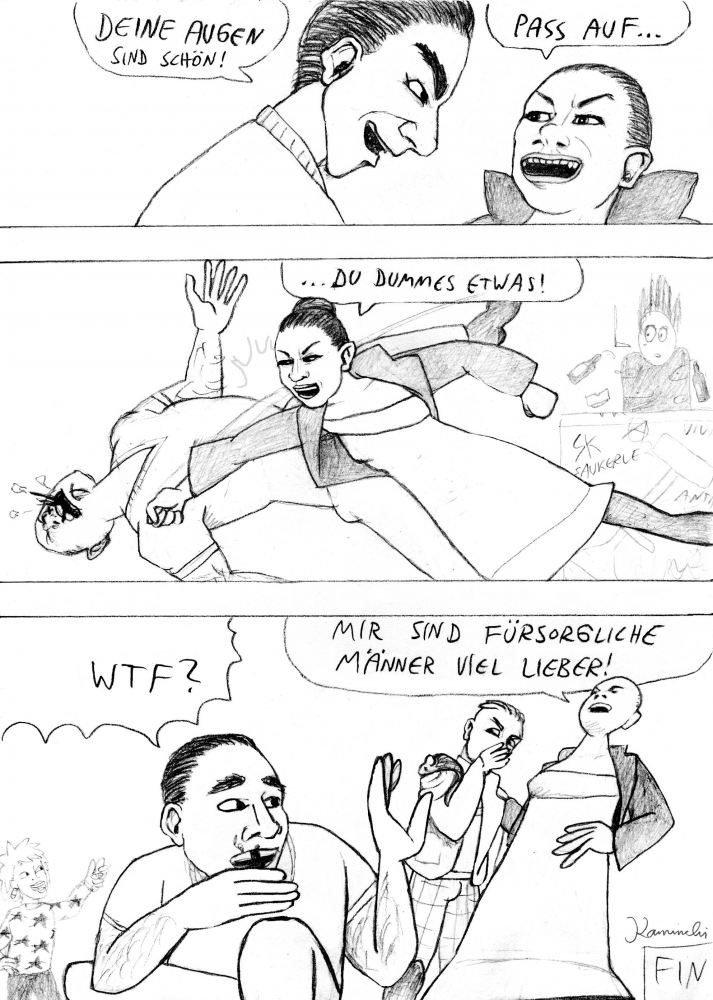 Comic: Die starke Agostina - Teil 1 - Mitgefühl 3