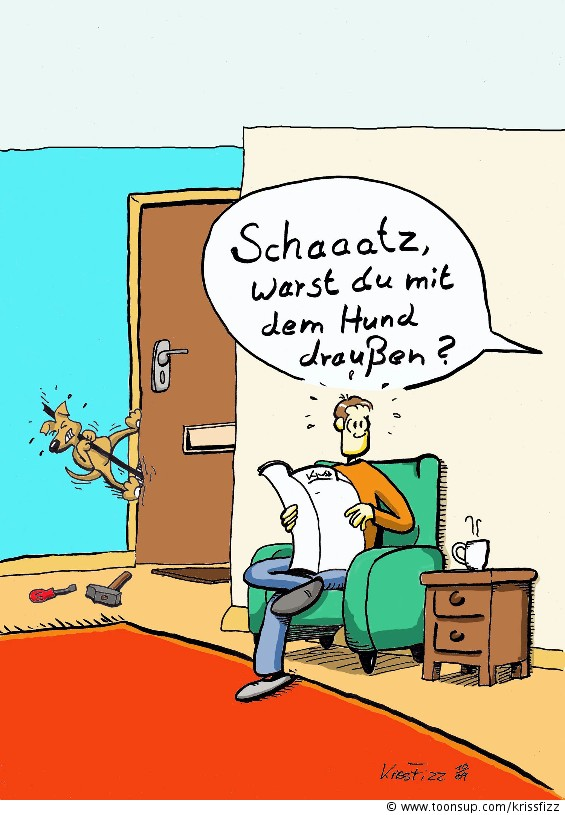 Cartoon: Schaaatz 1