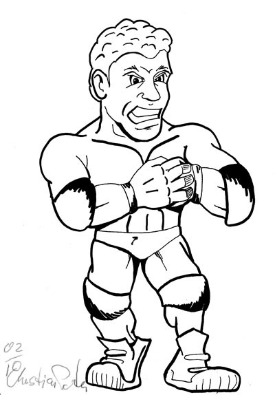 Illustration: Wrestler 2 1