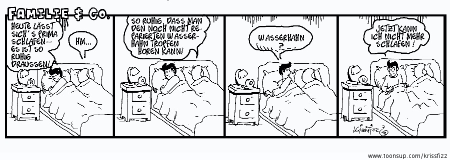 Cartoon: Der Wasserhahn 1
