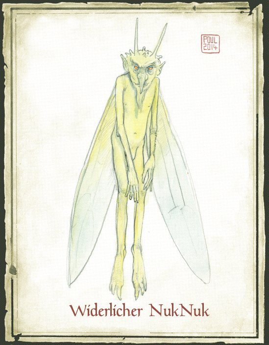 Concept Art / Character Design: widerlicher NukNuk 1