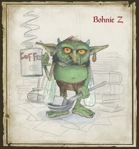 Illustration: Bohnie Z - mit oder ohne Zucker ??? 1