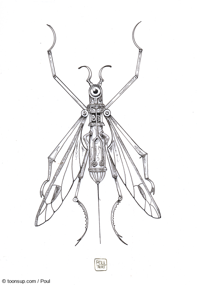 Illustration: #inktober2023 #inktober #Tag3 1