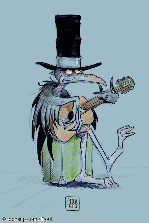 Illustration: Neulich in der Einkaufsstraße 1