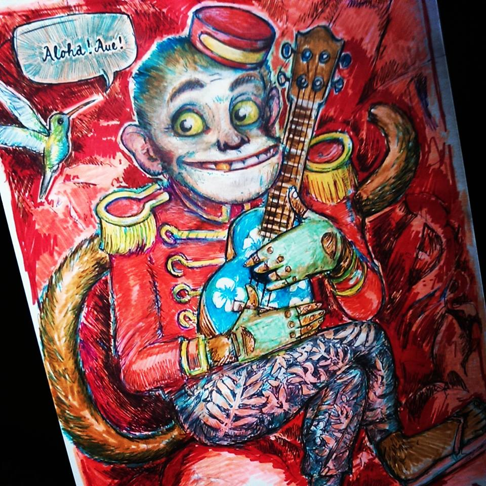 Illustration: 'Aloha, Aue!' 1