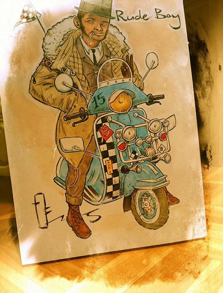 Illustration: 'Rude Boy' 1
