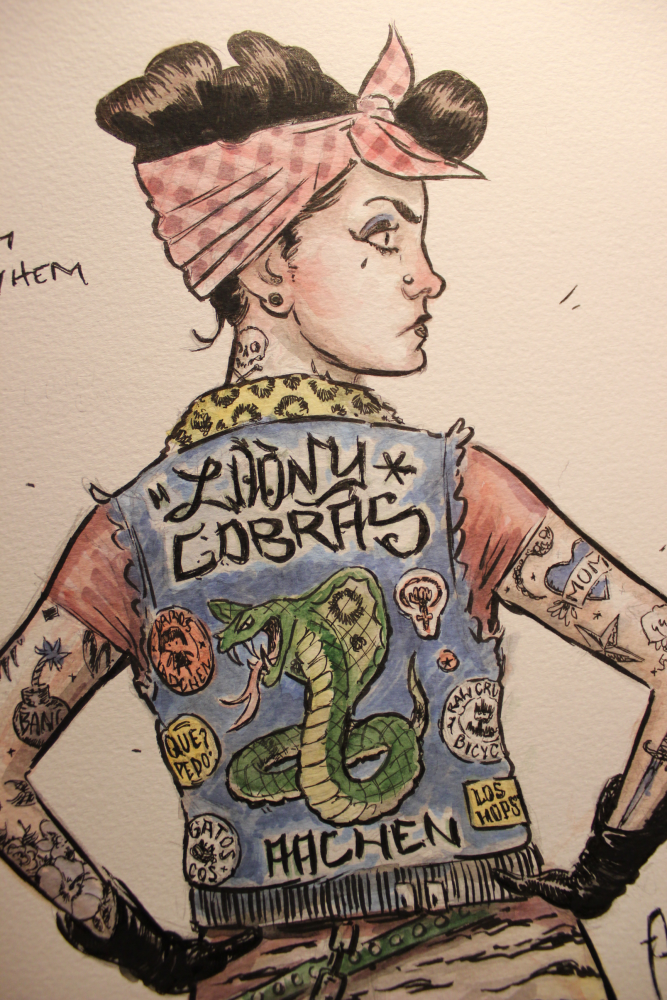 Illustration: Miss Milly Mayhem 1