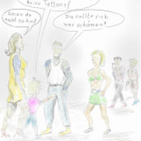 keine Tattoos