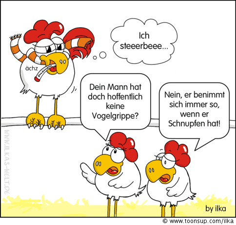 Cartoon: Huhntoon 1