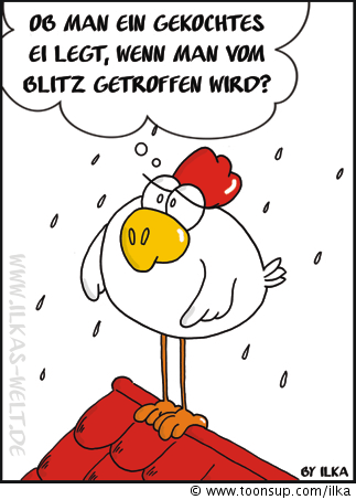 Cartoon: Huhntoon die 2. 1