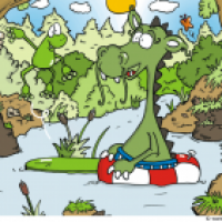 Ein Drache auf dem Weg...
