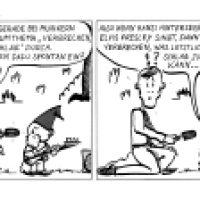 Sebasstian der Bass spielende Zwerg 2
