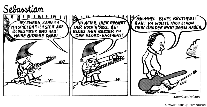 Comic: Sebasstian der Bass spielende Zwerg 5 1