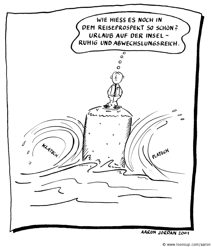 Cartoon: Insel 1