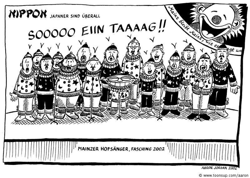 Comic: Nippon an Fasching 1