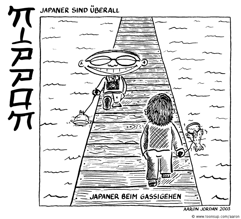 Comic: Nippon beim Gassigehen 1