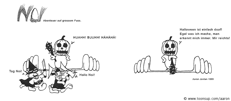 Comic: Noi & Freunde an Halloween 1