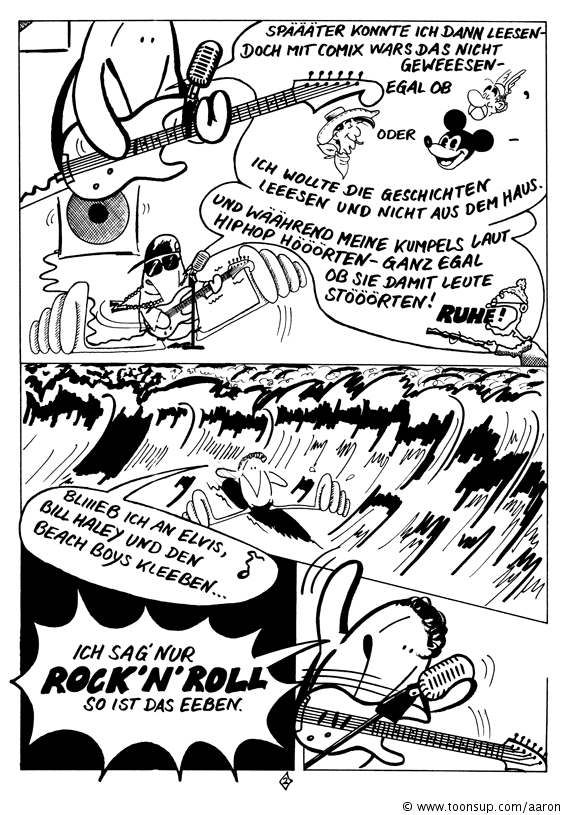 Comic: 'Comix, Cakes & Rock´n´Roll' 2