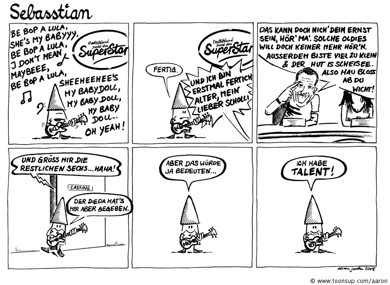 Comic: Sebasstian der Bass spielende Zwerg 14 1