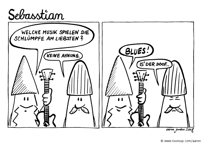 Comic: Sebasstian der Bass spielende Zwerg 11 1