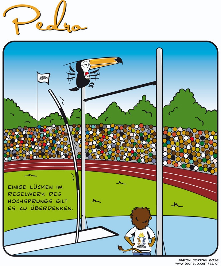Cartoon: Pedro Animal Athletics II 1