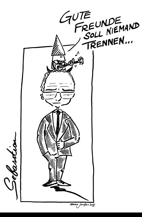 Cartoon: Sebasstian der Bass spielende Zwerg 25 1