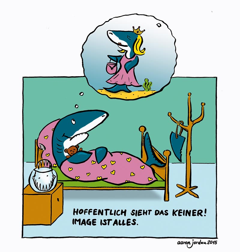 Cartoon: Hai im Heia... 1